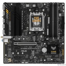 ASUS TUF GAMING A620M-PLUS WIFI (Socket AM5, mATX, 4xDDR5(128GB), 2xDP/HDMI 2.1, 1xPCIe 4.0x16/2xPCIe 3.0, 1xLAN (2.5GbE), Wi-Fi, BT, 4xSATA 6Gb/s, 2xM.2, 2xUSB 3.2, 4xUSB 2.0, 1xPS/2)