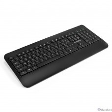Exegate EX296922RUS Клавиатура ExeGate Professional Standard LY-E5500M (USB, полноразмерная, влагозащищенная, 104кл., Enter большой, подставка под запястья, длина кабеля 1,35м, черная, Color Box)