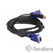D-Link DKVM-CU5/B1A Кабель KVM длиной 5 м с разъемами VGA и USB