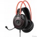 Наушники с микрофоном A4Tech Bloody G200S черный/красный 2м мониторные USB оголовье (G200S USB/ BLACK +RED) Наушники с микрофоном A4Tech Bloody G200S черный/красный 2м мониторные USB оголовье (G200S USB/ BLACK +RED)