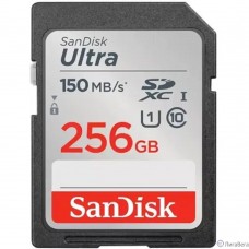 SecureDigital 256GB SanDisk SDXC Class 10 UHS-I U1 Ultra R 150MB/s 