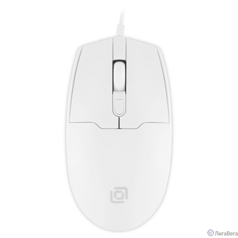 Oklick 147M белый оптическая (2000dpi) USB (4but) [1868746]