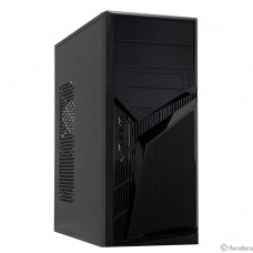 PowerCool S1007BK-U3-NP {Тип: Midi-Tower, цвет: черный, форм-фактор: ATX, mATX, вентилятор: 120 мм, размеры: 175 x 407 x 362 мм, дополнительно: USB x2, наушники, микрофон}