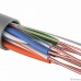 Rexant (01-0043-100) Кабель витая пара U/UTP, CAT 5e, PVC, 4PR, 24AWG, INDOOR, SOLID, серый, 100м,