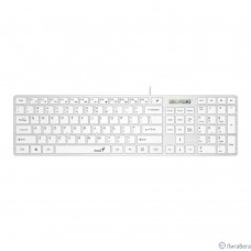 Клавиатура Genius SlimStar 126 White USB [31310017410]