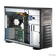 Supermicro SYS-741P-TRT Серверная платформа (X13DEI-T, CSE-745BTS-R1K23BP) (2 x LGA-4677, 16xDDR5 Up to 4TB, 8x3.5″ SATA3/SAS/4*NVME, Optional DVD-ROM drive, 2 M.2 NVMe, 4 PCIe 5.0 x16 fh, 2 PCIe 5.