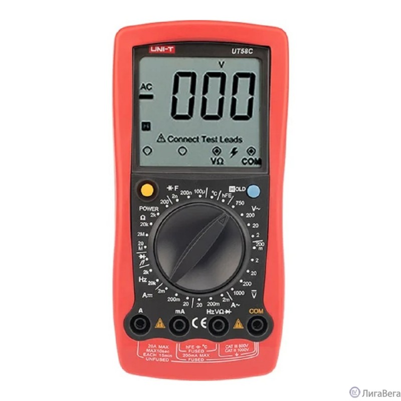 Rexant (13-1023) Универсальный мультиметр UT 58C Rexant (13-1023) Универсальный мультиметр UT 58C