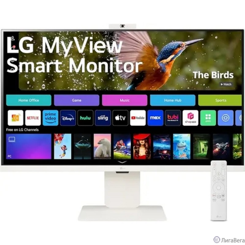 LCD LG 31.5″ 32SR85U-W Smart Monitor {IPS 3840x2160 60Hz 5ms 400cd 16:9 178/178 2x5W webcamera USB-C(90W) 2xHDMI USB VESA} LCD LG 31.5″ 32SR85U-W Smart Monitor {IPS 3840x2160 60Hz 5ms 400cd 16:9 178/178 2x5W webcamera USB-C(90W) 2xHDMI USB VESA}