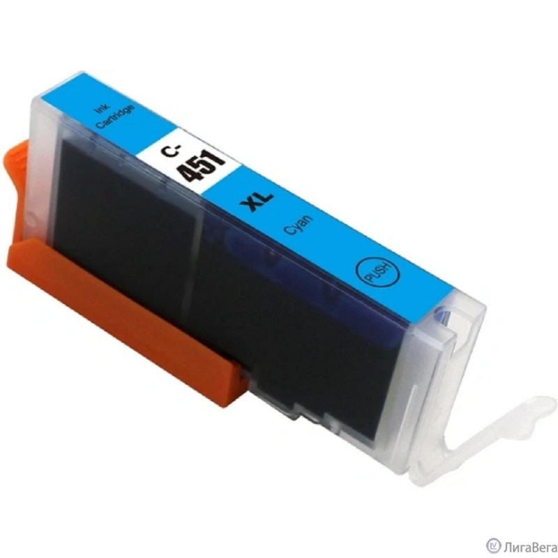 Струйный картридж NV Print CLI-451XL (NV-6473B001) Cyan для Canon Pixma iP7240/MG6340/MG5440 (12 мл)