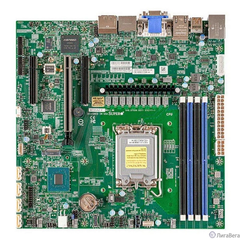 Supermicro MBD-X13SAZ-F-B Материнская плата Supermicro MBD-X13SAZ-F-B Материнская плата