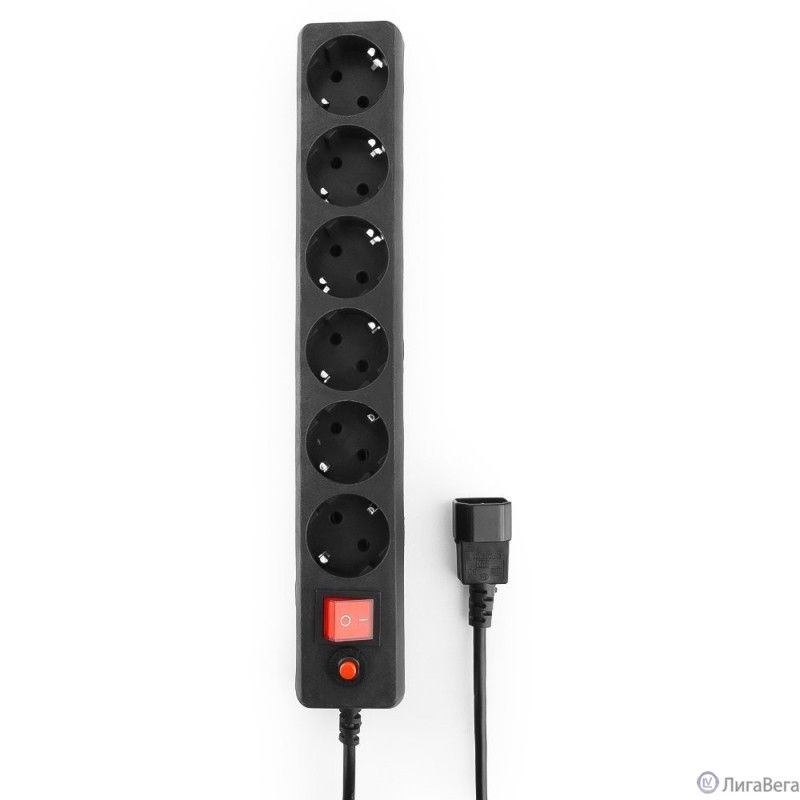 Гарнизон Сетевой фильтр для ИБП ECL-5-UPS-B-1.8 5р, 10А, 1.8м, ур.защиты 4, черный, пакет (22435) Гарнизон Сетевой фильтр для ИБП ECL-5-UPS-B-1.8 5р, 10А, 1.8м, ур.защиты 4, черный, пакет (22435)