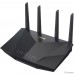 Роутер беспроводной ASUS RT-AX5400 4 LAN, 1000 Мбит/с, 4 (802.11n), 5 (802.11ac), 6 (802.11ax), 1 x USB 3.2, 3G, 4G/LTE, IPv6 черный