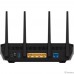 Роутер беспроводной ASUS RT-AX5400 4 LAN, 1000 Мбит/с, 4 (802.11n), 5 (802.11ac), 6 (802.11ax), 1 x USB 3.2, 3G, 4G/LTE, IPv6 черный
