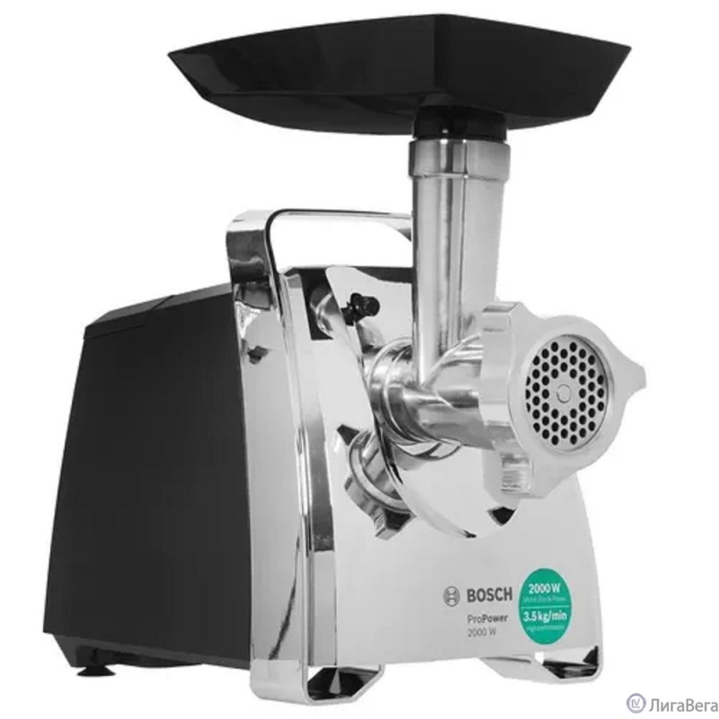 Мясорубка Bosch MFW67440,  черный / серебристый