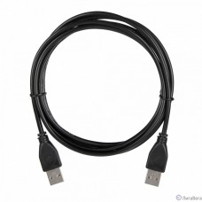 Кабель ACD Кабель ACD-U2AAM-30L |ACD-U2AAM-30L| USB 2.0, A male - A male, ТТХ: |ACD-U2AAM-30L| (7/0.12BC+PE)*1P+(7/0.12BC+PE)*2C+7/0.12BC+AL+PVC OD4.0, Черный, 3мm (742033)