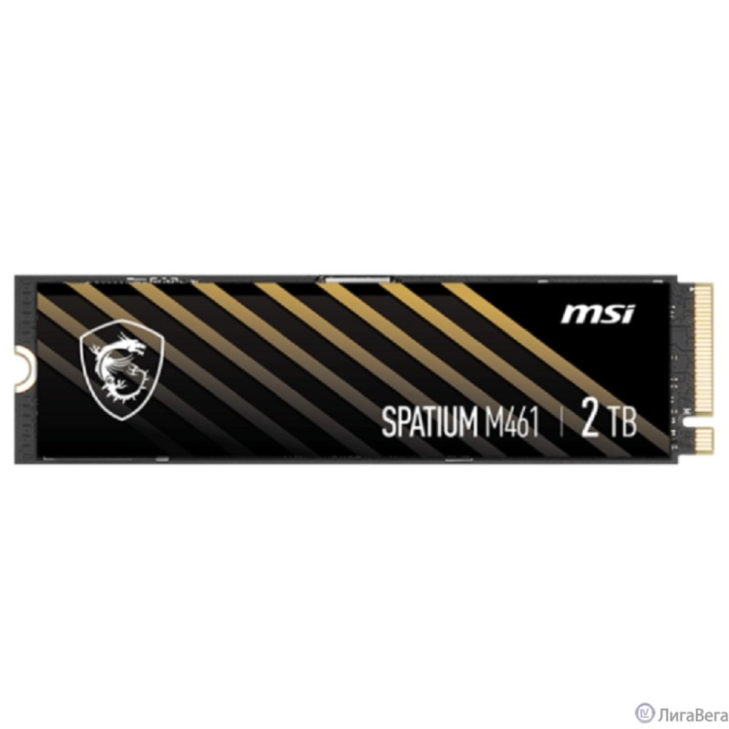 Твердотельный накопитель SSD MSI 2TB PCIe 4.0 NVMe M.2 SPATIUM M461 