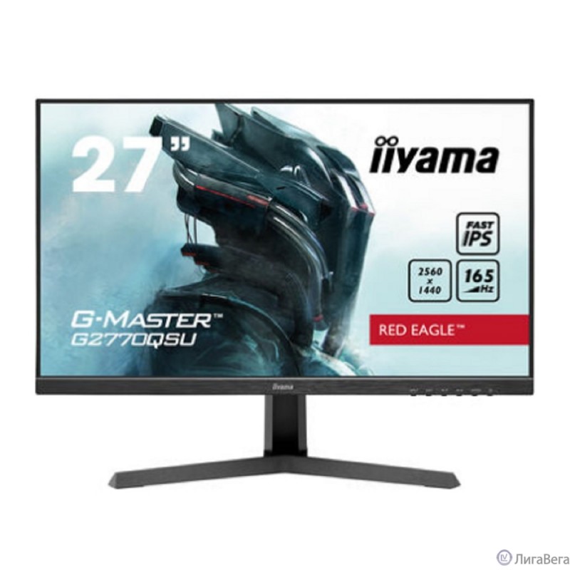 LCD IIYAMA 27'' G2770QSU-B1 {IPS 2560x1440 165Hz 0.5ms 178/178 400cd 1000:1 8bit 178/178 HDMI2.0 DisplayPort1.4 3xUSB3.0 2x2W VESA} LCD IIYAMA 27'' G2770QSU-B1 {IPS 2560x1440 165Hz 0.5ms 178/178 400cd 1000:1 8bit 178/178 HDMI2.0 DisplayPort1.4 3xUSB3.0 2x2W VESA}