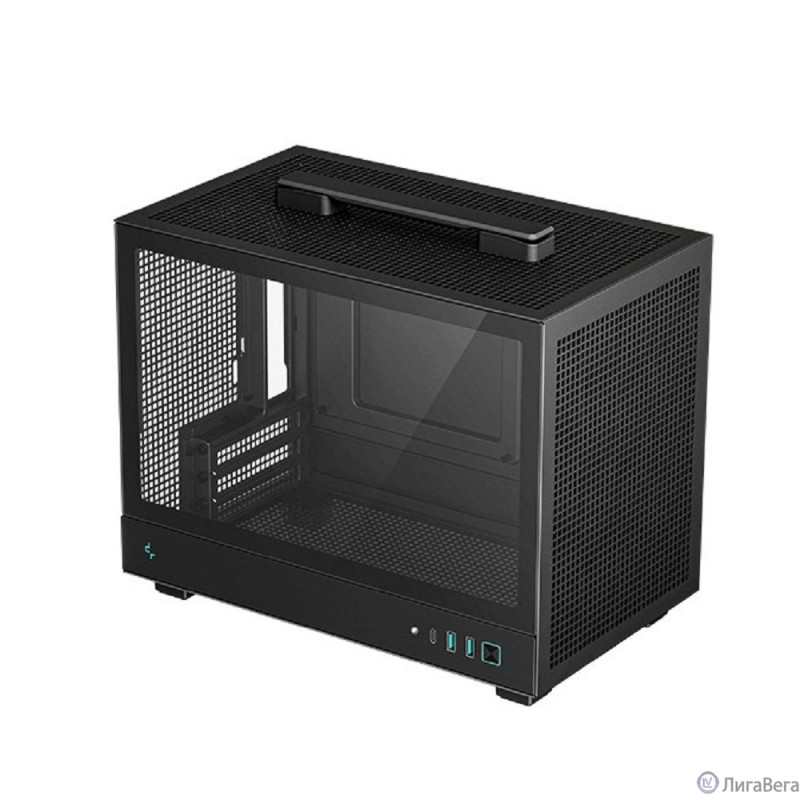 Корпус ПК без блока питания/ Deepcool Case CH160 Black
