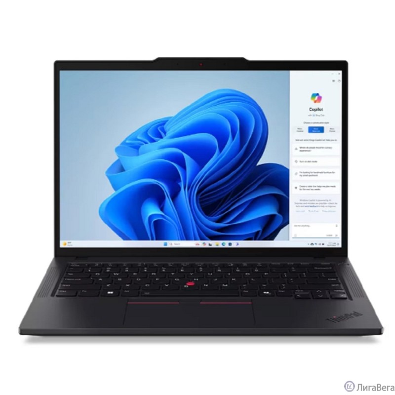 Lenovo ThinkPad T14 G5 [21MMS2XX00_PRO] (КЛАВ.РУС.ГРАВ.) Black 14″ {WUXGA Ultra 7 155U/16GB/512GB SSD/noLTE/W11Pro}