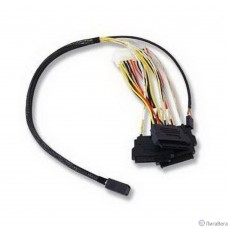 Кабель ACD-SFF8643-SAS8482SB-10M/ CBL-8643-848210, INT, SFF8643-to-4*SFF8482 ( HDmSAS -to- 4*SAS internal cable) 100cm (аналог LSI00412, 2280100-R) (6705049) 
