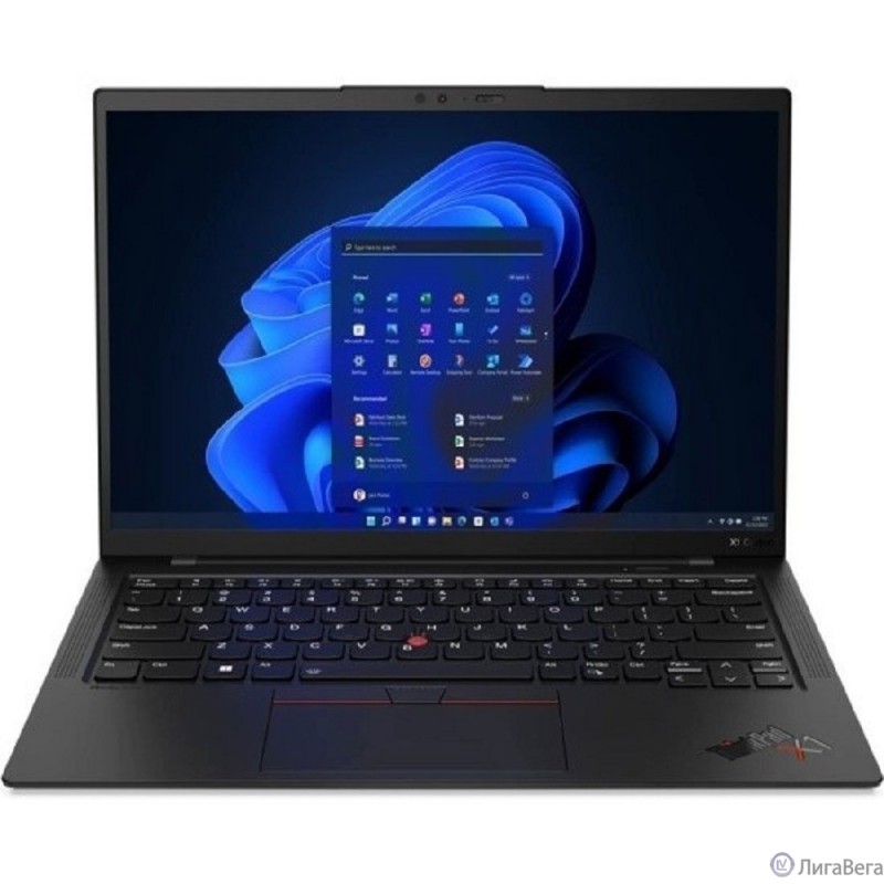 Lenovo ThinkPad X1 Carbon G12 [21KC0000CD_PRO] (КЛАВ.РУС.ГРАВ.) Black 14″ {2.8K OLED 400nits Ultra 7 155H/32GB/1TB SSD/LTE/W11Pro}