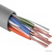 PROconnect (01-0052-100) Кабель витая пара U/UTP, CAT 5e, PVC, 4PR, 24AWG, INDOOR, SOLID, серый, 100м