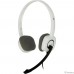 Наушники с микрофоном Logitech H150 белый/черный 1.8м накладные оголовье (981-000453) Наушники с микрофоном Logitech H150 белый/черный 1.8м накладные оголовье (981-000453)
