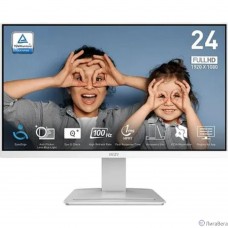 MSI PRO 24″ MP2412W белый {VA 1920x1080 100Hz 5ms 16:9 300cd 178/178 HDMI DisplayPort M/M} [9S6-3BA9CH-072]