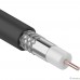 PROconnect (01-2205-1) Кабель коаксиальный RG-6U, 75Ом, CCS/Al/Al, 48%, 100м, OUTDOOR, черный