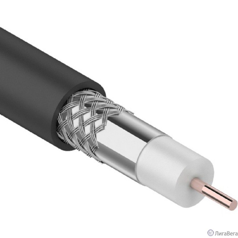 PROconnect (01-2205-1) Кабель коаксиальный RG-6U, 75Ом, CCS/Al/Al, 48%, 100м, OUTDOOR, черный PROconnect (01-2205-1) Кабель коаксиальный RG-6U, 75Ом, CCS/Al/Al, 48%, 100м, OUTDOOR, черный