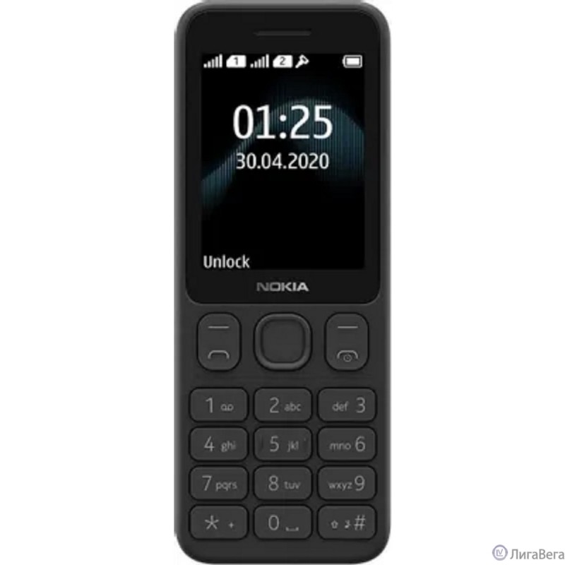 NOKIA 125 TA-1655 DS EAC BLACK (SP01Z07Z1985Y)