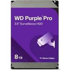 8TB WD Purple Pro (WD8002PURP) {Serial ATA III, 7200- rpm, 256Mb, 3.5″}