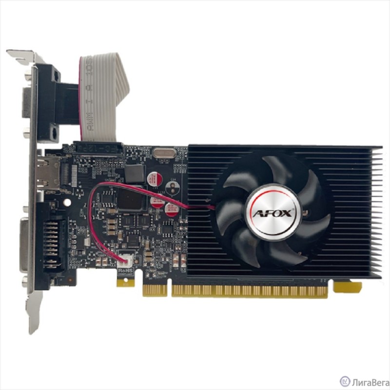 Видеокарта Afox PCI-E AF730-2048D3L5 NVIDIA GeForce GT 730 2Gb 64bit GDDR3 900/1333 DVIx1 HDMIx1 CRTx1 HDCP Ret low profile Видеокарта Afox PCI-E AF730-2048D3L5 NVIDIA GeForce GT 730 2Gb 64bit GDDR3 900/1333 DVIx1 HDMIx1 CRTx1 HDCP Ret low profile