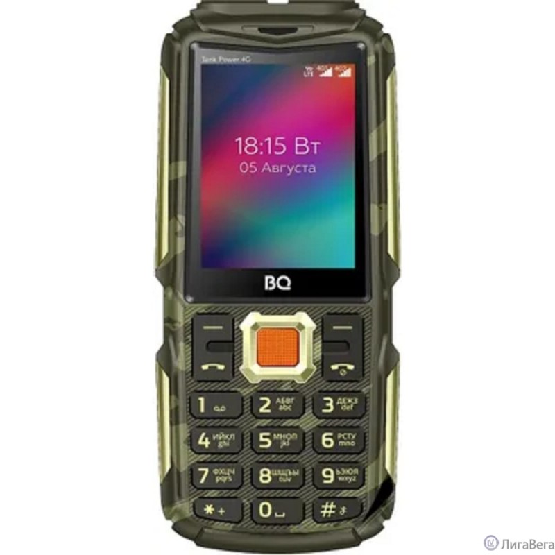 BQ 2410L Tank Power 4G Camouflage+Gold (410669) BQ 2410L Tank Power 4G Camouflage+Gold (410669)