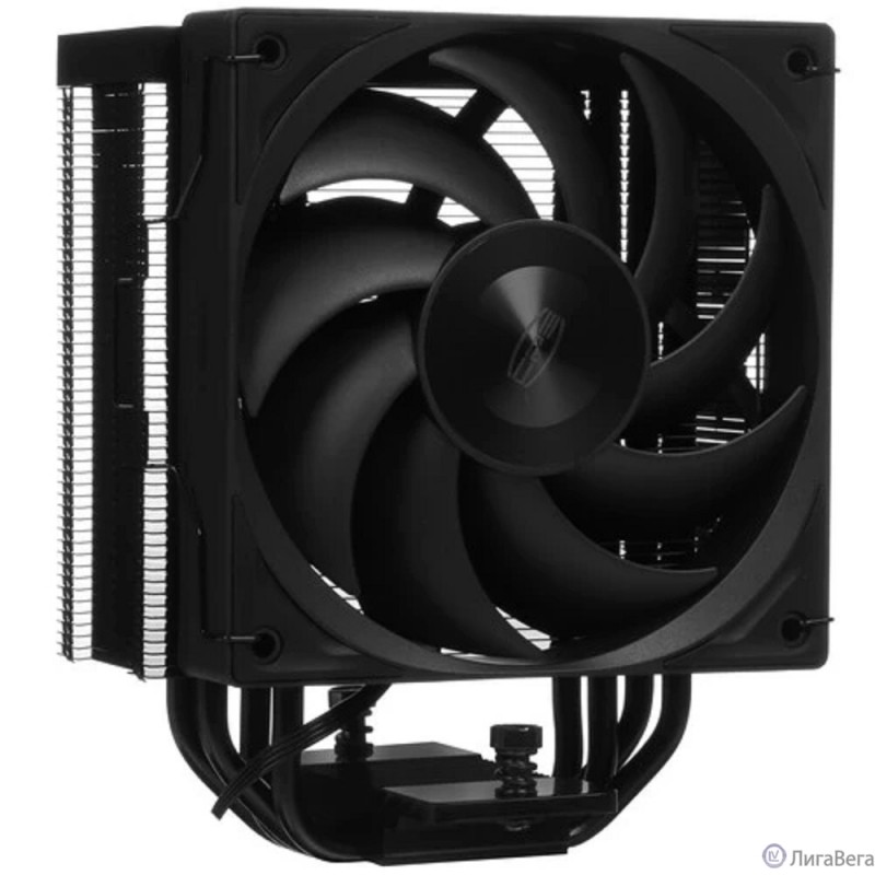 Кулер PCCooler RZ400 V2 BK  S115X/1200/1700/18XX/AM4/AM5 (TDP 245W, 1x120mm PWM FAN, 4 тепловые трубки 6мм, 500-2000RPM, 32dBa)