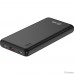 Мобильный аккумулятор Cactus CS-PBFSAA-10000 10000mAh 4.5A USB-A/2xUSB-C черный