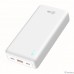 Мобильный аккумулятор Cactus CS-PBFSEA-20000 20000mAh 4.5A USB-A/2xUSB-C белый