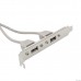 Bion планка портов 2xUSB2.0, 30 см [BXP-MB-2USB]