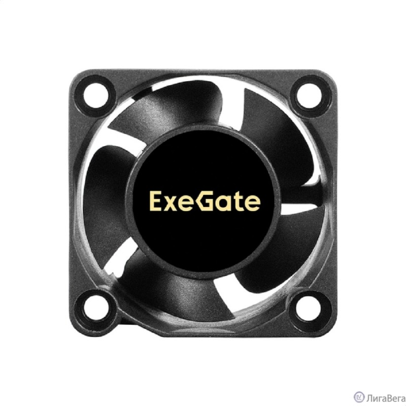 Exegate EX296998RUS Вентилятор 5В DC ExeGate ExtraSilent ES04020S3P-5 (40x40x20 мм, Sleeve bearing (подшипник скольжения), 3pin, 4800RMP, 21dBA)