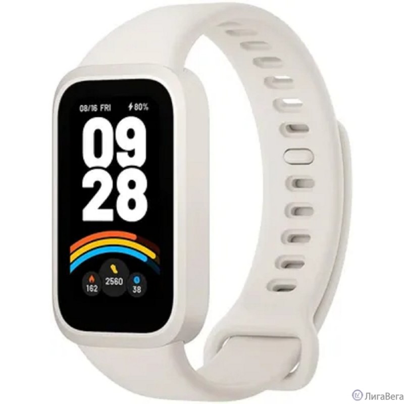Фитнес-трекер Xiaomi Smart Band 9 Active RU Beige/White Фитнес-трекер Xiaomi Smart Band 9 Active RU Beige/White