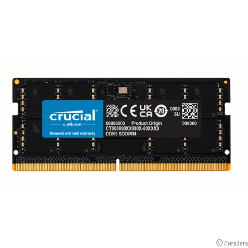 DDR5 Crucial 32Gb 5200MHz CT32G52C42S5 CL42 SO-DIMM