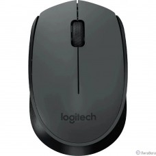 910-004658 Logitech Wireless Мышь беспроводная M170, Black