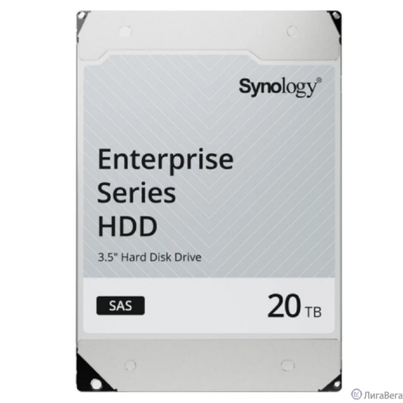 Synology HAS5310-20T HDD SAS 12Gb/s 3,5″ 20Tb, 7200 rpm, 256Mb buffer, MTTF 2,5M, 5YW 