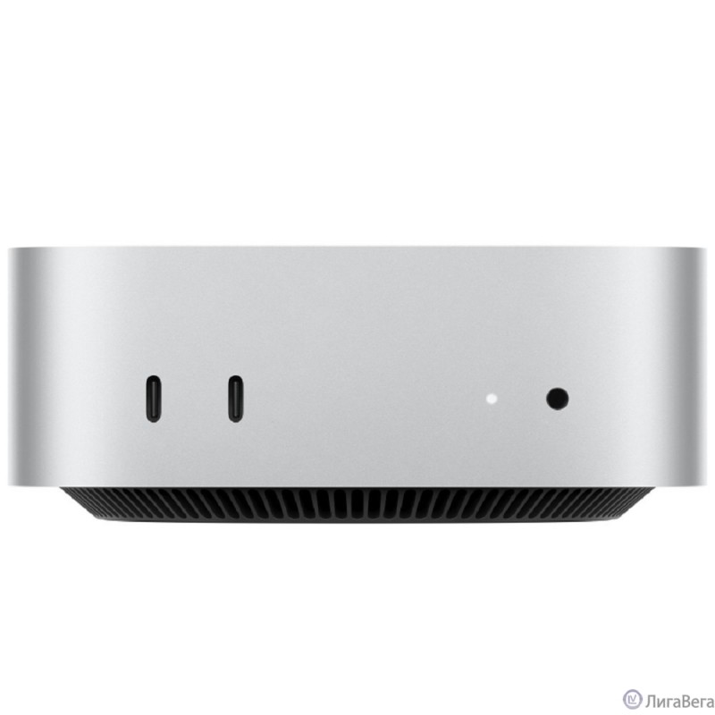 Apple Mac Mini 2024 [MU9D3J/A] Silver {M4 10C CPU 10C GPU/16Gb/256Gb SSD/рекоменд.переходник 1979059} (A3238)
