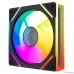 Powercase Вентилятор (M61-12 ARGB) Black 120x120x25mm (PWM, 100шт./кор, 4pin PWM (M+F)+ 3pin ARGB (M+F), 600-1500±10% об/мин) Bulk