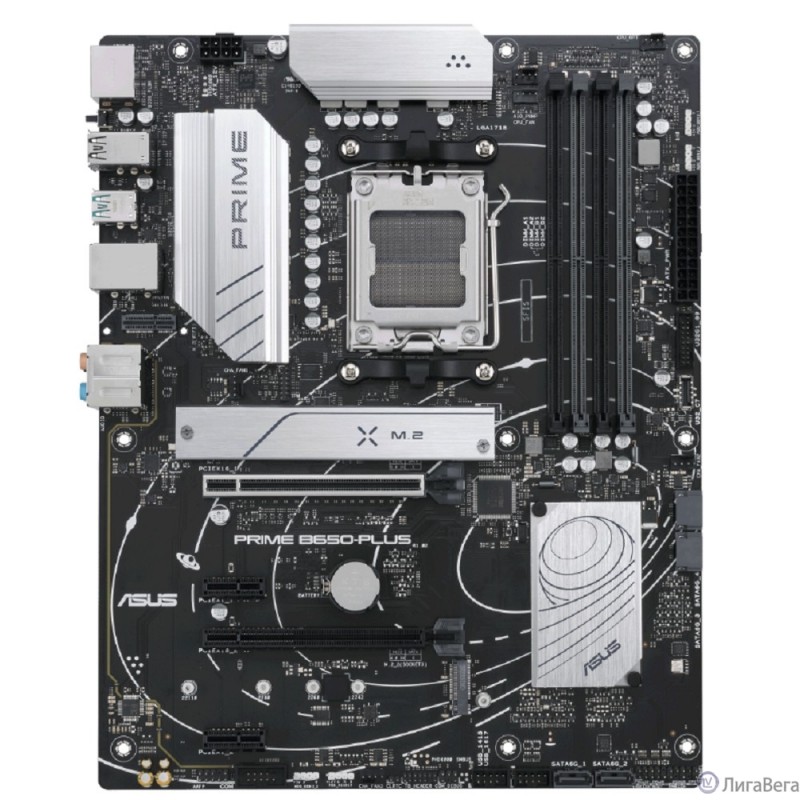 ASUS PRIME B650-PLUS-CSM (Socket AM5, ATX, 4xDDR5(192GB), DP/HDMI, 2xPCIe 4.0x16/2xPCIe 4.0x1, 1xLAN (2.5GbE), 4xSATA 6Gb/s, 2xM.2, 1*Type-C, 5xUSB 3.2, 2xUSB 2.0)