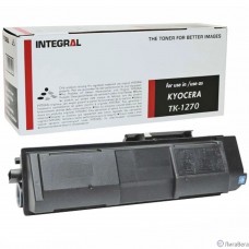 Тонер-картридж Integral TK-1270 с чипом для Kyocera Ecosys MA4000fx/ifx/x  (Европейская версия) (с чипом) . Ресурс 10к страниц. 