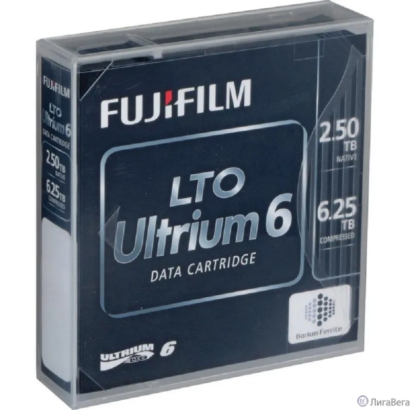Fujifilm LTO-6 RW 6,25TB (2,5Tb native) Tape [16310732] аналог 00V7590 / C7976A