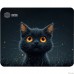 Коврик для мыши Cactus Black Cat 250x200x3мм (CS-MPC-D09S)