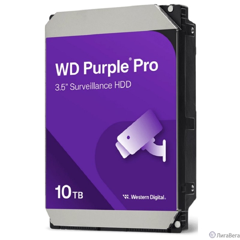 10TB WD Purple Pro (WD102PURP) {Serial ATA III, 7200- rpm, 512Mb, 3.5″} 10TB WD Purple Pro (WD102PURP) {Serial ATA III, 7200- rpm, 512Mb, 3.5″}